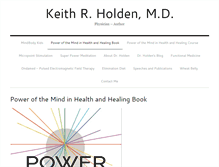 Tablet Screenshot of dr-holden.com